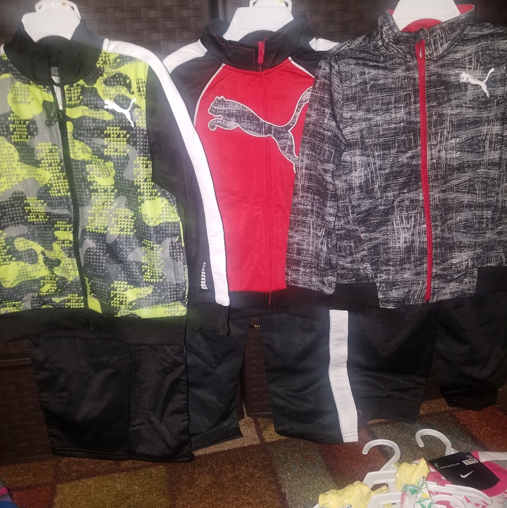 Boys Puma Track Suit